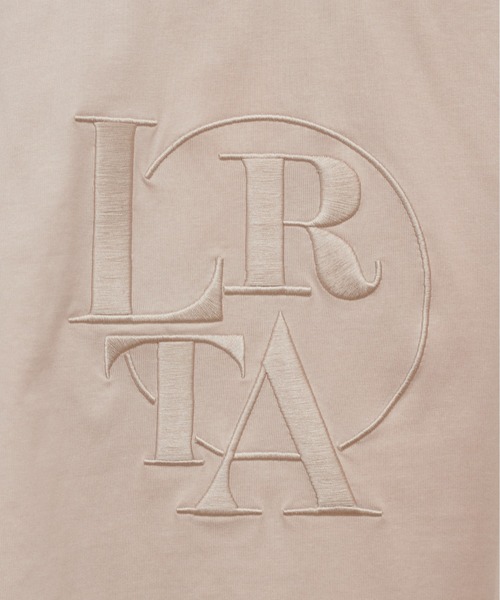 LARUTA(ラルータ)の「【LARUTA】NEW厚盛りロゴ刺繍T(Tシャツ/カットソー・レディース・ライトベージュ/オフホワイト/カーキ/スミクロ・FREE)」の13枚目の写真