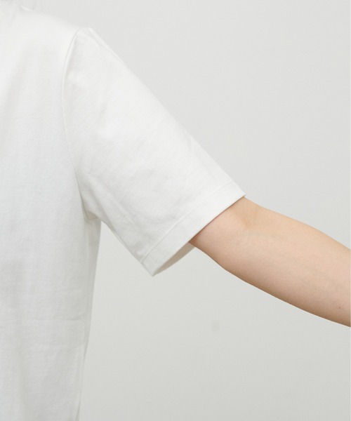 LARUTA(ラルータ)の「【LARUTA】NEW厚盛りロゴ刺繍T(Tシャツ/カットソー・レディース・ライトベージュ/オフホワイト/カーキ/スミクロ・FREE)」の5枚目の写真