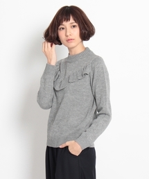 THE EMPORIUM | フリルニットプルオーバー(ニット/セーター)