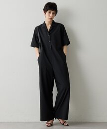 美品★whim gazette★人気サロペットオールインワン 日本製　コットン Whim Gazette｜ウィムガゼットのオールインワン・サロペット通販