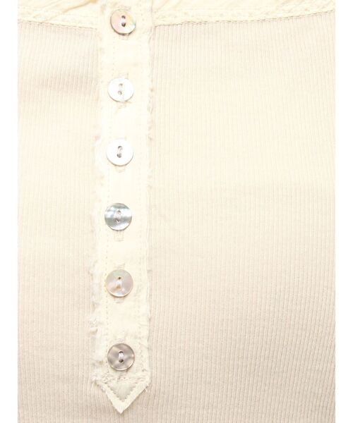 Ungrid(アングリッド)の「ヘンリーテレコタンクトップ(タンクトップ・レディース・イエロー/チャコールグレー/オフホワイト・FREE)」の12枚目の写真