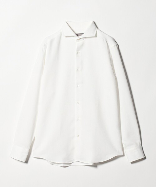 A DAY IN THE LIFE UNITED ARROWS（アデイインザライフユナイテッドアローズ）の「リネンライク スラブ ツイル カッタウェイカラーシャツ-吸水速乾-＜A DAY IN THE LIFE＞（シャツ/ブラウス・メンズ・ロイヤルブルー/ナチュラル/ホワイト/ライトブルー・L/XL/S/M）」の14枚目の写真