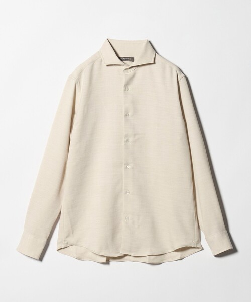 A DAY IN THE LIFE UNITED ARROWS（アデイインザライフユナイテッドアローズ）の「リネンライク スラブ ツイル カッタウェイカラーシャツ-吸水速乾-＜A DAY IN THE LIFE＞（シャツ/ブラウス・メンズ・ロイヤルブルー/ナチュラル/ホワイト/ライトブルー・L/XL/S/M）」の21枚目の写真