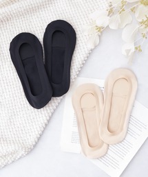 tu-hacci（ツーハッチ）の「フットカバー クッション付き 浅履き（ソックス/靴下）」