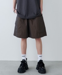 PALEDUSK×AIVER カモボロワイドクォーターパンツ（その他パンツ
