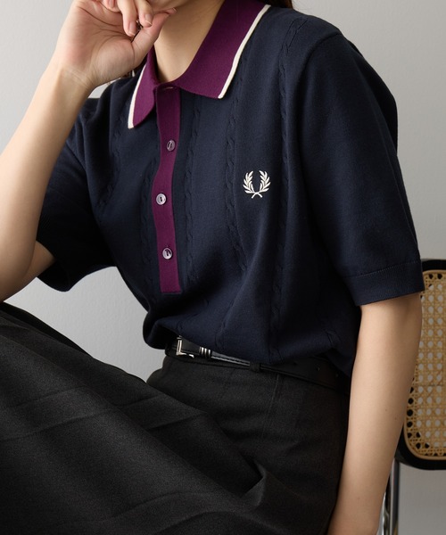 FRED PERRY｜フレッドペリーのポロシャツ（その他総柄）通販 - ZOZOTOWN