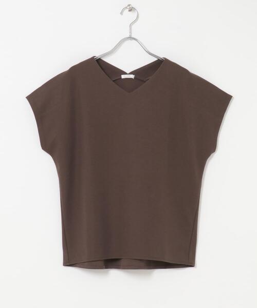 ITEMS URBANRESEARCH(アイテムズ アーバンリサーチ)の「カットミラノフレンチプルオーバー(Tシャツ/カットソー・レディース・ブルー/ホワイト系その他/ブラック/オフホワイト/ブラウン・FREE)」の10枚目の写真