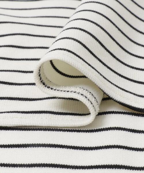 ITEMS URBANRESEARCH(アイテムズ アーバンリサーチ)の「カットミラノフレンチプルオーバー(Tシャツ/カットソー・レディース・ブルー/ホワイト系その他/ブラック/オフホワイト/ブラウン・FREE)」の21枚目の写真