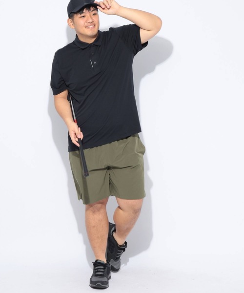UNDER ARMOUR(アンダーアーマー)の「ショートパンツ メンズ 大きいサイズ FITTED ウーブン 7インチ ショーツ UNDER ARMOUR (アンダーアーマー)(その他パンツ・メンズ・オリーブ・3XL/4XL/5XL)」の5枚目の写真