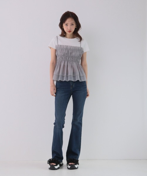 VIVIAN(ヴィヴィアン)の「ラメシアーフリル厚底ストラップスポーツサンダル ZOZOTOWN+オフィシャルサイト限定商品(サンダル・レディース・アイボリー/ブラック・L/M/S)」の19枚目の写真