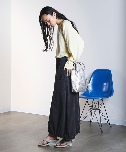 ROSE BUD(ローズバッド)の「(MILLELA FIRENZE)STAR MINI TOTE BAG(ショルダーバッグ・レディース・シルバー・ONE SIZE)」の4枚目の写真