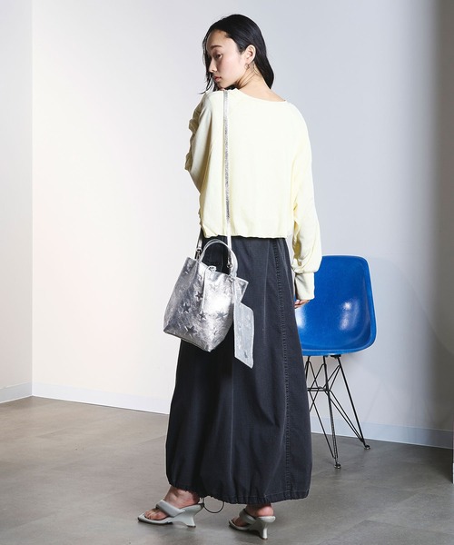 ROSE BUD(ローズバッド)の「(MILLELA FIRENZE)STAR MINI TOTE BAG(ショルダーバッグ・レディース・シルバー・ONE SIZE)」の6枚目の写真