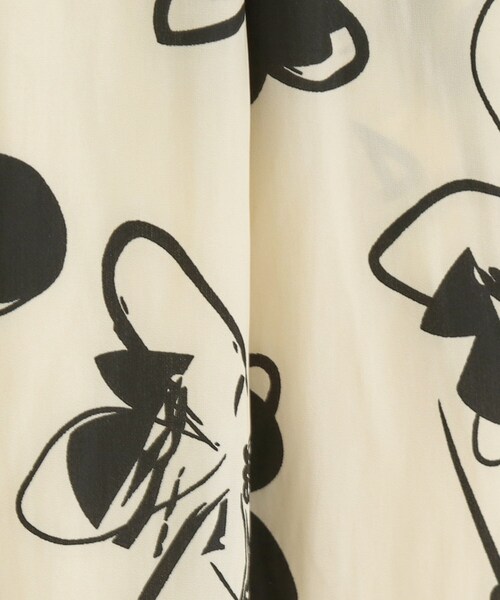 SHOO・LA・RUE(シューラルー)の「【選べる4柄/洗濯機可】さらっとしなやか サテンワイドパンツ(その他パンツ・レディース・チャコールグレー/アイボリー系6/キャメル/イエロー系その他7・04/03/02/01)」の16枚目の写真