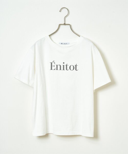 LBC(エルビーシー)の「コットンロゴプリントTシャツ(Tシャツ/カットソー・レディース・その他1/ベージュ/ブルー系その他/コーラル/チャコール/ホワイト・M/L)」の18枚目の写真