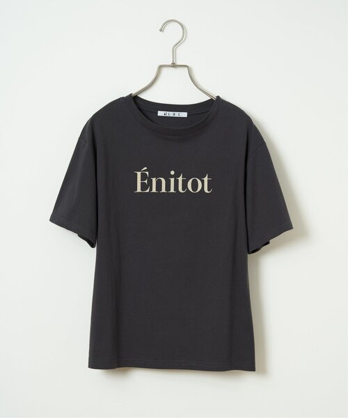 LBC(エルビーシー)の「コットンロゴプリントTシャツ(Tシャツ/カットソー・レディース・その他1/ベージュ/ブルー系その他/コーラル/チャコール/ホワイト・M/L)」の20枚目の写真