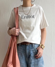 LBC | コットンロゴプリントTシャツ(Tシャツ/カットソー)
