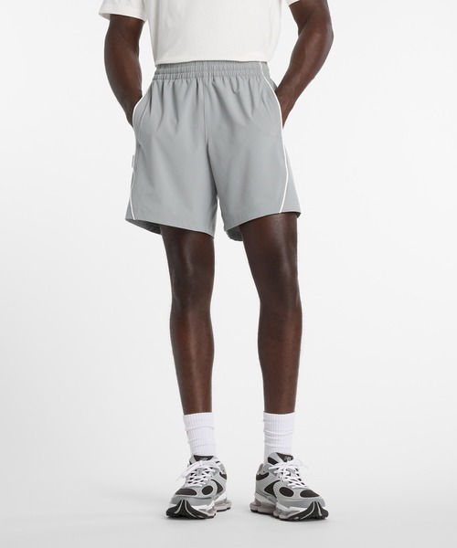 NEW BALANCE(ニューバランス)の「ウーブンショーツ7インチ(インナー無し)(その他パンツ・メンズ・ブラック/ライトグレー/ネイビー・SMALL/MEDIUM/LARGE/X-LARGE/XX-LARGE)」の3枚目の写真