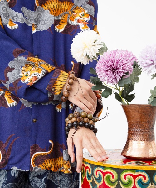 チャイハネ（チャイハネ）の「【チャイハネ】ツリーオブライフ ブラウンMEN'Sブレスレット（ブレスレット・メンズ・ブラウン・FREE）」の3枚目の写真