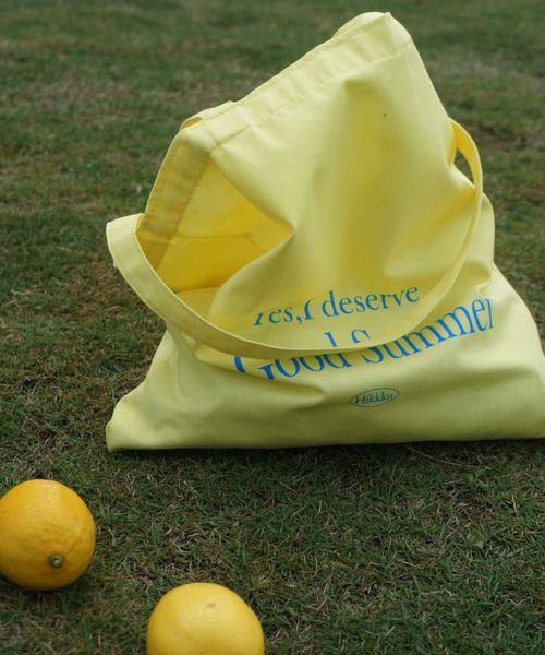 LAC-VERT（ラック・ヴェール）の「カラフルロゴトートバッグ（トートバッグ・レディース・ピンク/イエロー・FREE）」の10枚目の写真