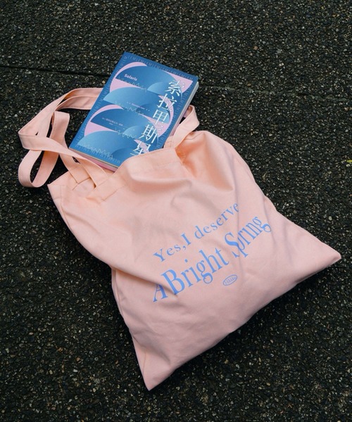 LAC-VERT（ラック・ヴェール）の「カラフルロゴトートバッグ（トートバッグ・レディース・ピンク/イエロー・FREE）」の12枚目の写真