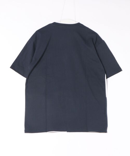 LB/S (エルビーエス)の「【ZERO STAIN/ゼロステイン】汗染みの目立ちにくいTシャツ ZEROSTAIN 切り替えデザインTシャツ 防汚 UVカット 綿タッチ・厚手(Tシャツ/カットソー・メンズ・ホワイト系その他2/ブルー系その他3/ブラック系その他2/ブルー系その他/ホワイト系その他3/ホワイト系その他・X-LARGE/LARGE/MEDIUM)」の9枚目の写真