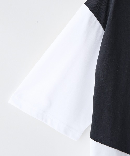 LB/S (エルビーエス)の「【ZERO STAIN/ゼロステイン】汗染みの目立ちにくいTシャツ ZEROSTAIN 切り替えデザインTシャツ 防汚 UVカット 綿タッチ・厚手(Tシャツ/カットソー・メンズ・ホワイト系その他2/ブルー系その他3/ブラック系その他2/ブルー系その他/ホワイト系その他3/ホワイト系その他・X-LARGE/LARGE/MEDIUM)」の17枚目の写真