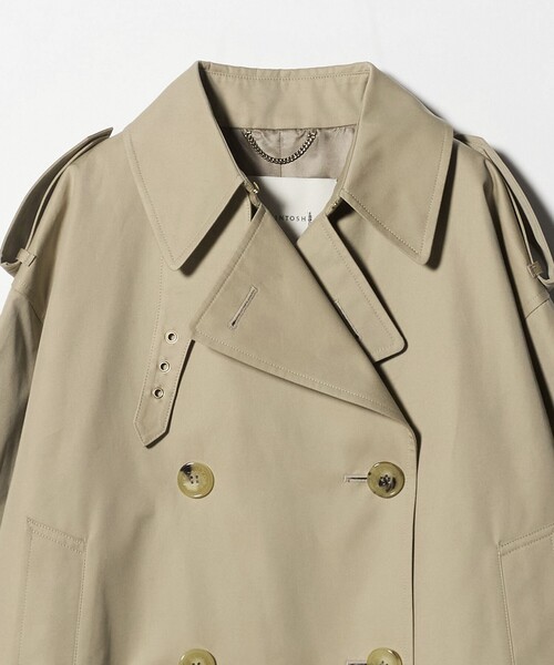 新品未使用　マッキントッシュ　ショートトレンチコート MACKINTOSH/マッキントッシュ】SHORT トレンチ（トレンチコート