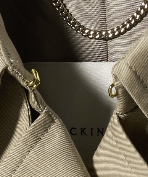 Mackintosh（マッキントッシュ）の「＜MACKINTOSH＞ショート トレンチコート（トレンチコート・レディース・ベージュ・6）」の2枚目の写真