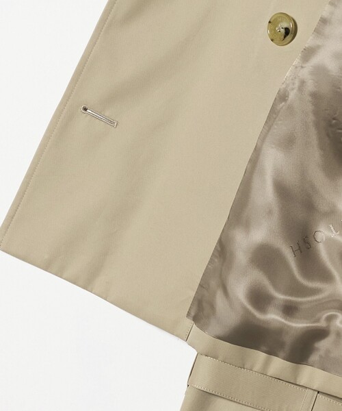 Mackintosh（マッキントッシュ）の「＜MACKINTOSH＞ショート トレンチコート（トレンチコート・レディース・ベージュ・6）」の4枚目の写真