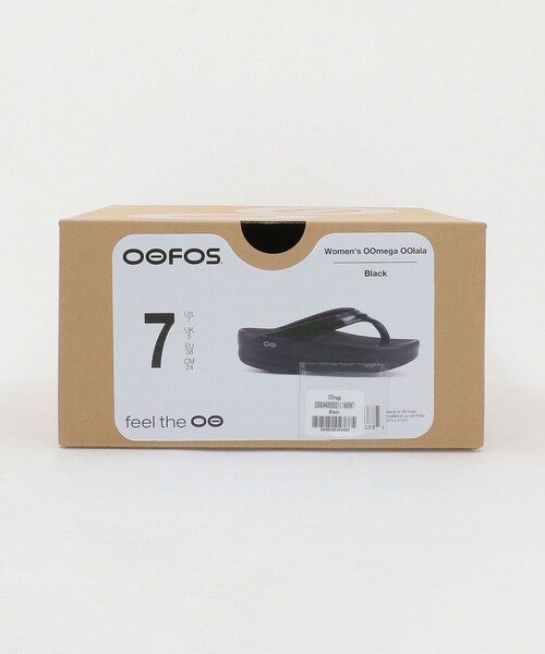 OOFOS(ウーフォス)の「<OOFOS> OOmega(サンダル・レディース・ブラック/ライトピンク・25cm/23cm/24cm/22cm)」の17枚目の写真