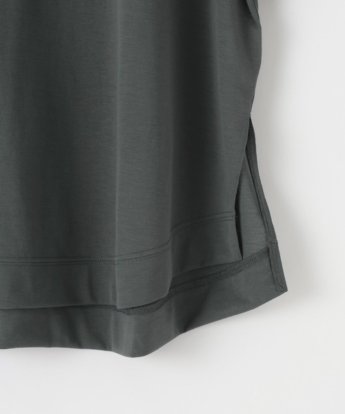 LEPSIM(レプシィム)の「《スグッカワ》ラウンドBIGT 639427【KKfashion紹介アイテム】(Tシャツ/カットソー・レディース・ブラック/ブラウン/オフホワイト/チャコールグレー/オレンジ・FREE)」の14枚目の写真