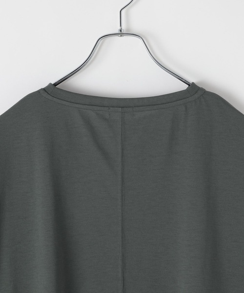 LEPSIM(レプシィム)の「《スグッカワ》ラウンドBIGT 639427【KKfashion紹介アイテム】(Tシャツ/カットソー・レディース・ブラック/ブラウン/オフホワイト/チャコールグレー/オレンジ・FREE)」の15枚目の写真