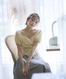 PROPORTION BODY DRESSING | 【加藤栞さん着用】<a>パフスリーブドロストブラウス / 1216119402(シャツ/ブラウス)