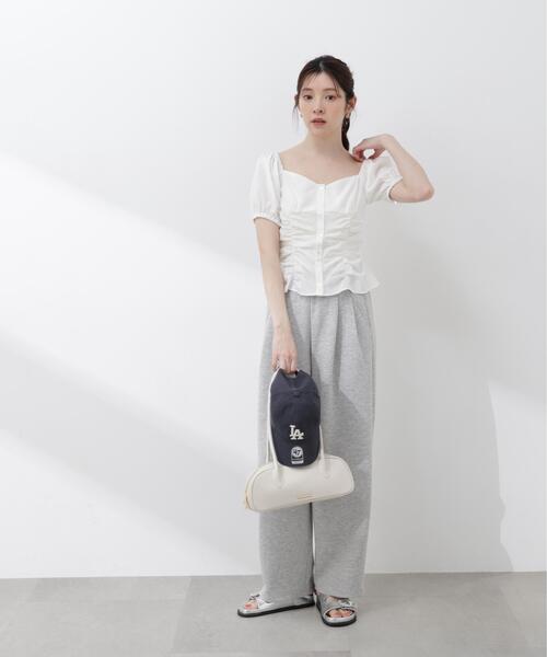 PROPORTION BODY DRESSING(プロポーションボディドレッシング)の「【加藤栞さん着用】<a>パフスリーブドロストブラウス / 1216119402(シャツ/ブラウス・レディース・ブルー/ホワイト/イエロー・FREE)」の13枚目の写真
