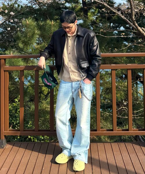 INDUST（インダスト）の「クロップチェックシャツ_ベージュ（シャツ/ブラウス・レディース・ベージュ・1(S)/2(M)/3(L)）」の6枚目の写真