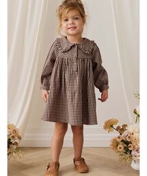 JAMIE KAY（ジェイミーケイ）の「長袖ワンピースCinnamon Gingham（ワンピース）」