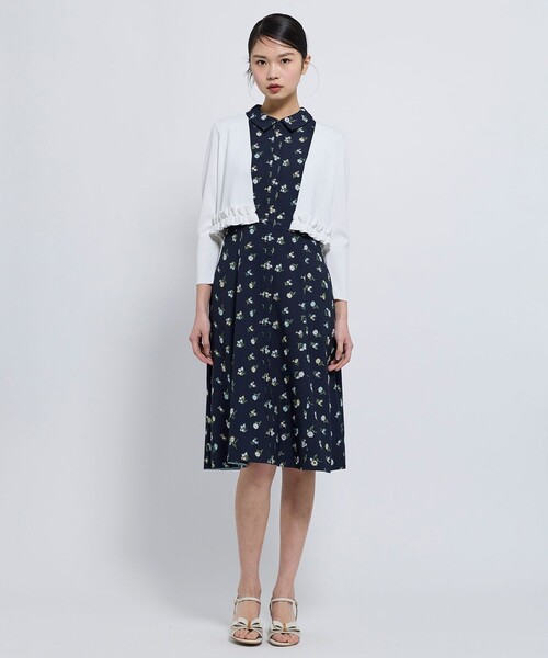 TOCCA(トッカ)の「WHIP AIR BOLERO ボレロ(カーディガン/ボレロ・レディース・アイボリー系/ピンク系・SMALL/MEDIUM)」の18枚目の写真