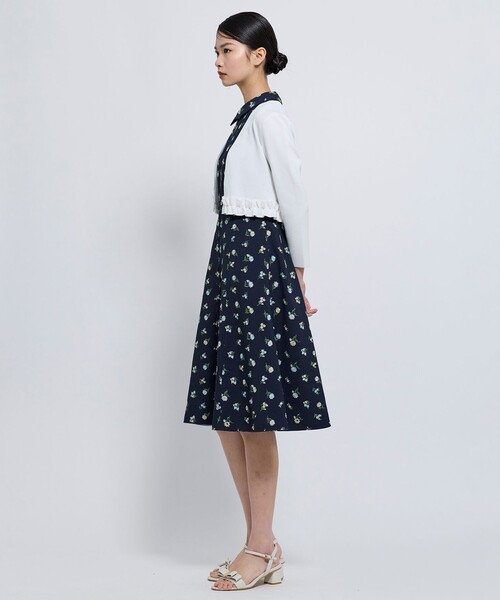 TOCCA(トッカ)の「WHIP AIR BOLERO ボレロ(カーディガン/ボレロ・レディース・アイボリー系/ピンク系・SMALL/MEDIUM)」の17枚目の写真