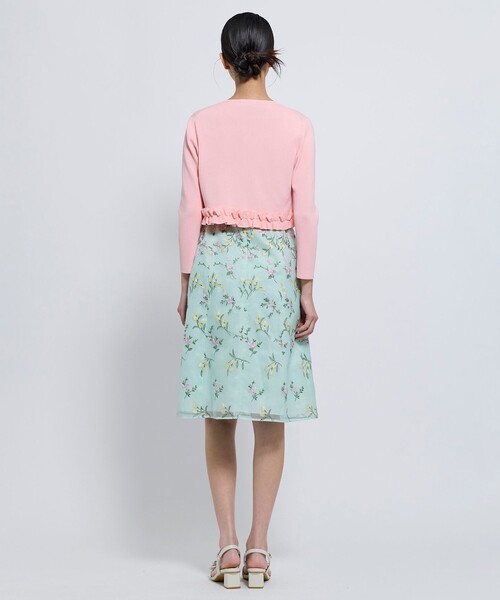TOCCA(トッカ)の「WHIP AIR BOLERO ボレロ(カーディガン/ボレロ・レディース・アイボリー系/ピンク系・SMALL/MEDIUM)」の13枚目の写真