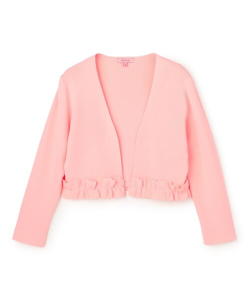 TOCCA(トッカ)の「WHIP AIR BOLERO ボレロ(カーディガン/ボレロ・レディース・アイボリー系/ピンク系・SMALL/MEDIUM)」の11枚目の写真