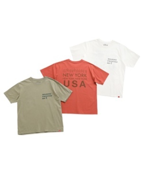 Manhattan Portage(マンハッタンポーテージ)の「Short Sleeve Print T-Shirts(Tシャツ/カットソー・メンズ・オレンジ/ライトカーキ/ホワイト・X-LARGE/MEDIUM/LARGE)」の12枚目の写真