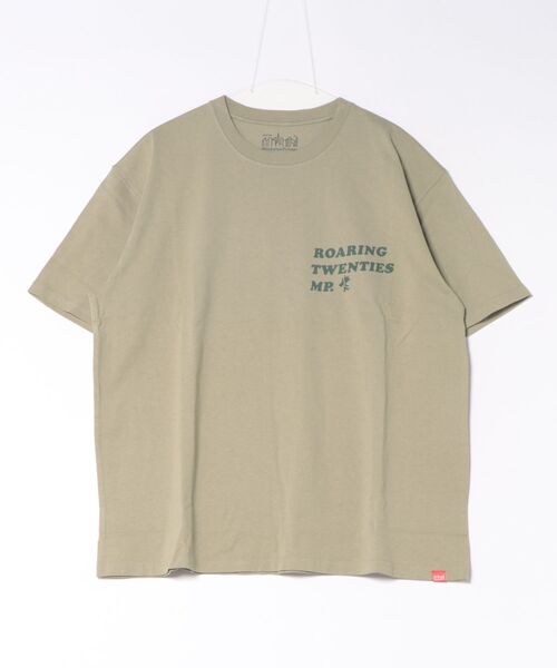 Manhattan Portage(マンハッタンポーテージ)の「Short Sleeve Print T-Shirts(Tシャツ/カットソー・メンズ・オレンジ/ライトカーキ/ホワイト・X-LARGE/MEDIUM/LARGE)」の14枚目の写真
