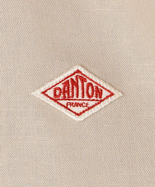 DANTON(ダントン)の「DANTON | リネンポリエステル シャツカーディガン WOMEN(シャツ/ブラウス・レディース・グレイッシュベージュ/ブラック/ピンク・36)」の8枚目の写真