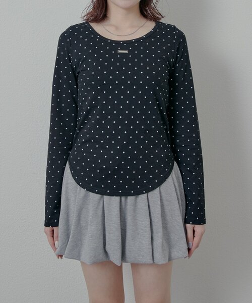 mline（エムライン）の「[mline]プレートドットPACKT（Tシャツ/カットソー・レディース・オフホワイト・FREE）」の18枚目の写真
