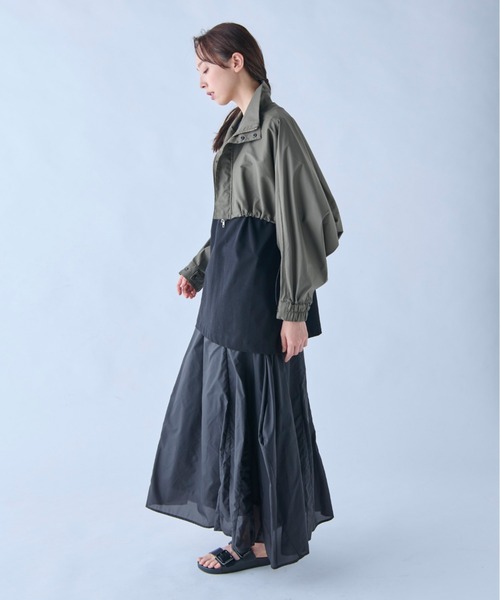 ottilie(オティーリエ)の「【 c/est / シーエ 】 EUPHROSYNE / スカート 2616002 API(スカート・レディース・チャコールグレー/ブラック・FREE)」の9枚目の写真