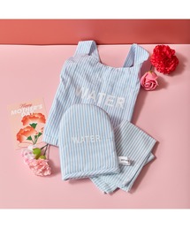 BIRTHDAY BAR（バースデイバー）の「≪母の日にオススメ！≫STRIPE COTTONギフトセット エプロン/ミトン/キッチンクロス（キッチンツール）」