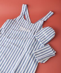 BIRTHDAY BAR（バースデイバー）の「≪母の日にオススメ！≫STRIPE COTTONギフトセット エプロン/ミトン/キッチンクロス（キッチンツール）」