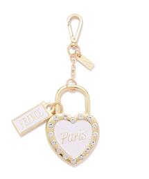 VAQUERA（バケラ）の「VAQUERA×MOUSSY/ヴァケラ×マウジー/VQ HEART PADLOCK SOUVENIR（キーホルダー）」