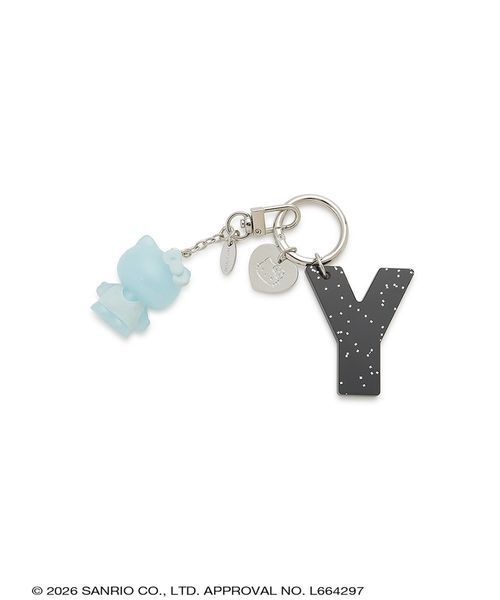 ハローキティイニシャルチャーム【Y】（キーケース/キーアクセサリー