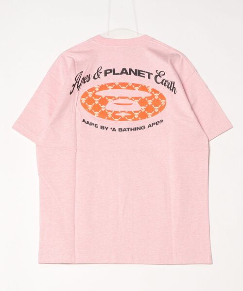 AAPE BY A BATHING APE（エーエイプバイアベイシングエイプ）の「AAPE FANCY MAIN TEE（Tシャツ/カットソー・メンズ・ピンク・LARGE/MEDIUM/SMALL/X-LARGE）」の6枚目の写真